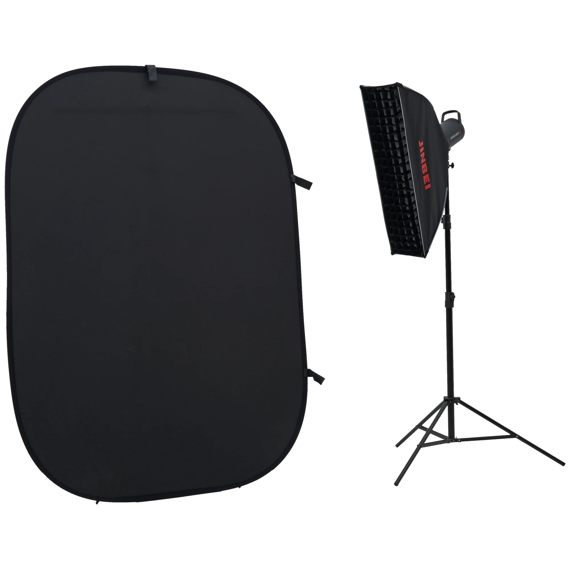 Hintergrund | faltbar | Schwarz/Weiß oder Blau/Grün - Image 9