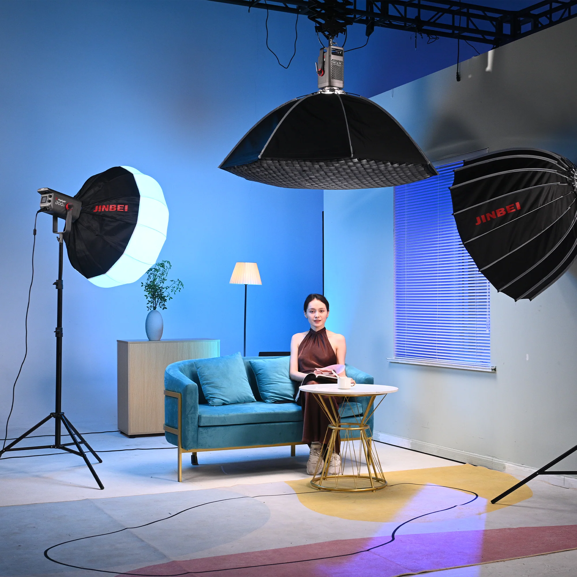 LED-Dauerlicht | JL-300C | RGB | 300 W - Image 3