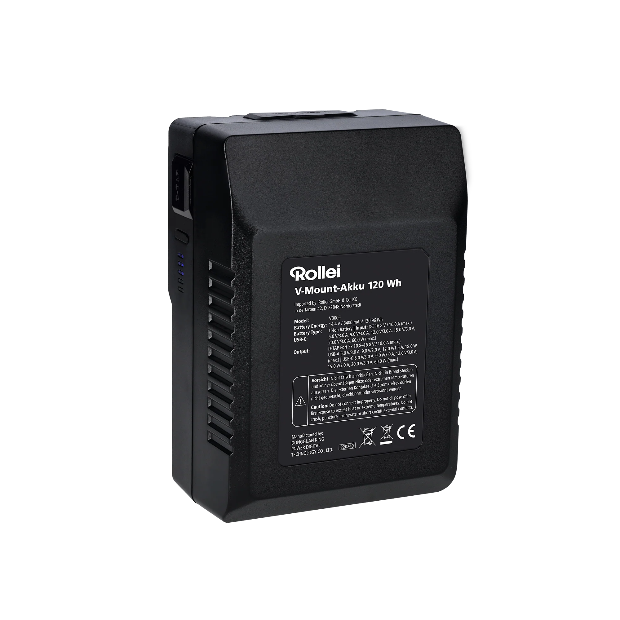 V-Mount Akku | 120 Wh - Image 3