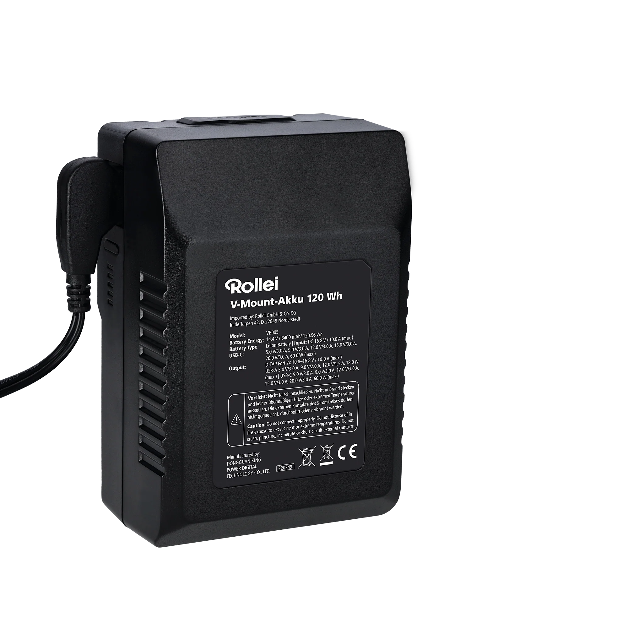 V-Mount Akku | 120 Wh - Image 8