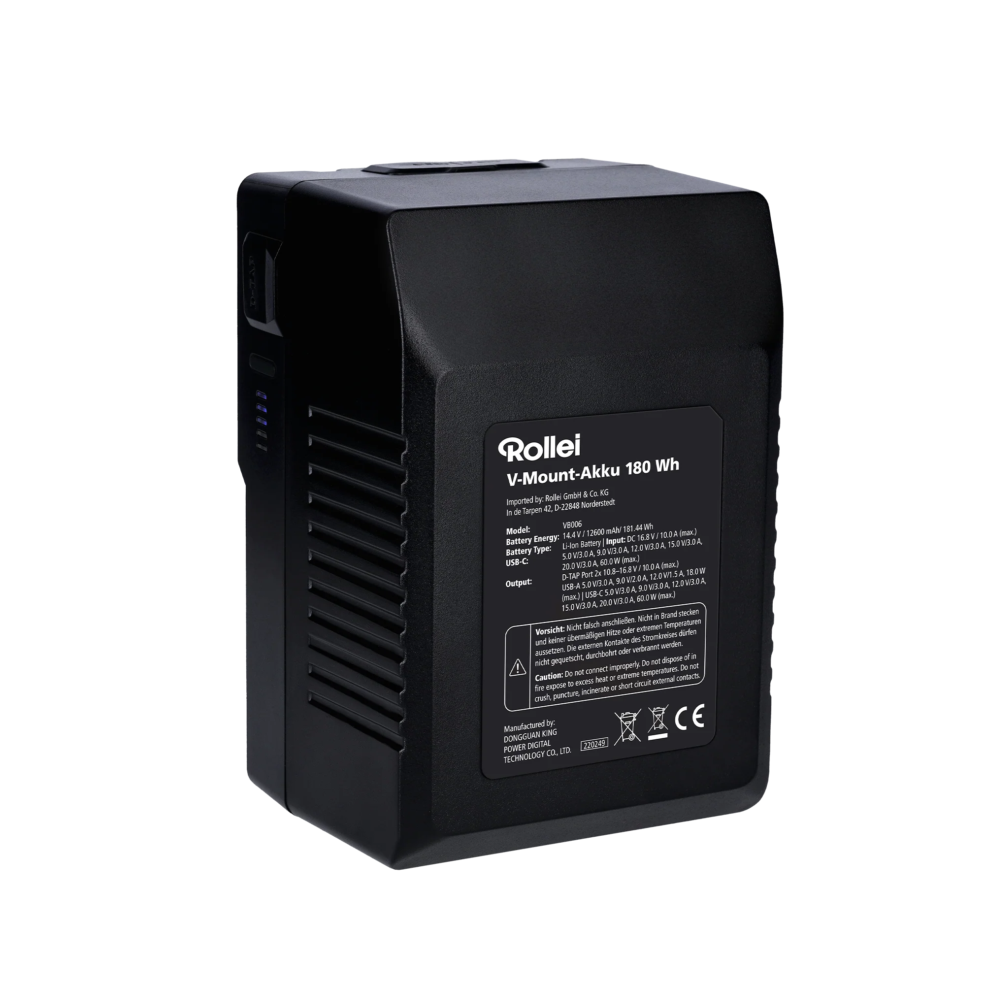 V-Mount Akku | 180 Wh - Image 3