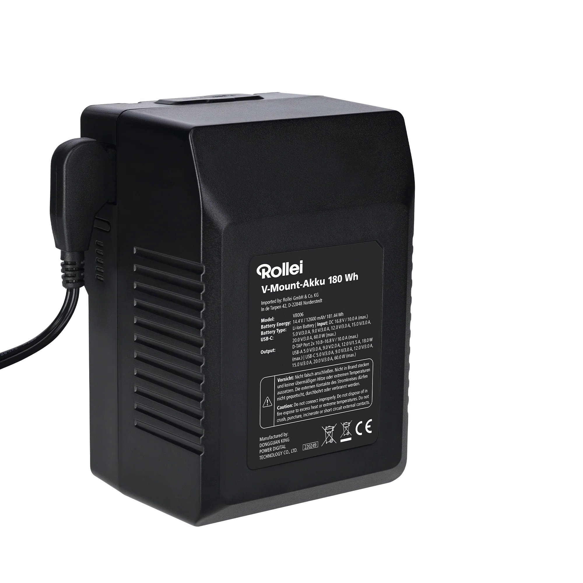 V-Mount Akku | 180 Wh - Image 8