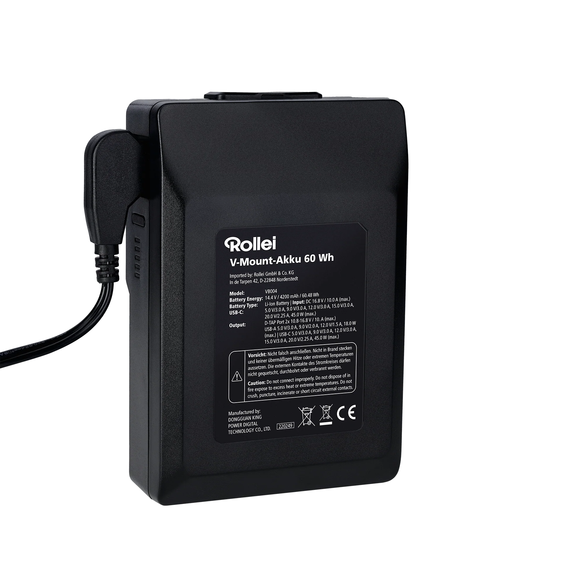 V-Mount Akku | 60 Wh - Image 5