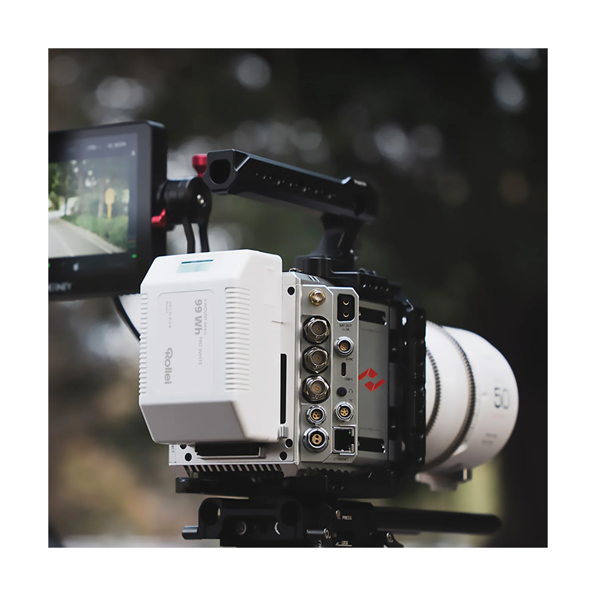 V-Mount Akku | 99 Wh | Pro White - Image 6